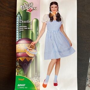 Women’s Halloween Wizard of Oz - Dorothy Dress Costume - size small 4-6